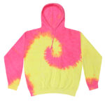 Pink / Yellow Swirl Hoodie